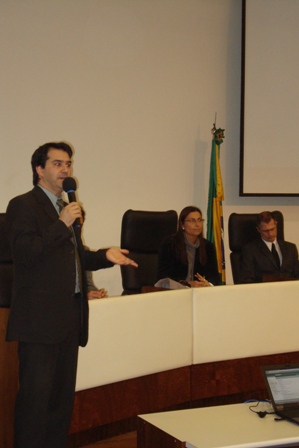 O contador e auditor-geral do Roberval Marques liderou o evento