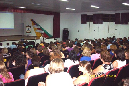 Palestra realizada no dia 20 em Humaitá