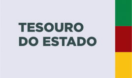 imagem escrito tesouro do estado para ilustração