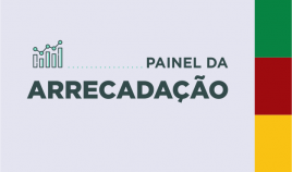 imagem escrito painel de arrecadação da Receita para ilustração