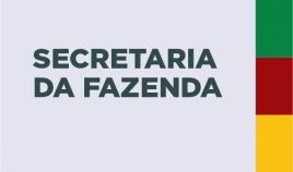 imagem escrito Secretaria da Fazednda