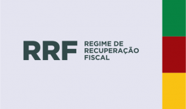 Imagem escrito RRF - Regime de Recuperação Fiscal