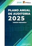 Capa do Plano Anual de Auditoria de 2025