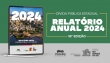 Imagem ilustrativa sobre o relatório em um mockup