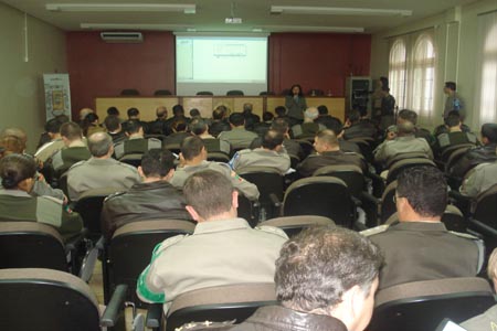 Contadoria e Auditoria-Geral do Estado, apresenta o Sistema de Finanças Públicas do Estado para os servidores da Brigada Militar.